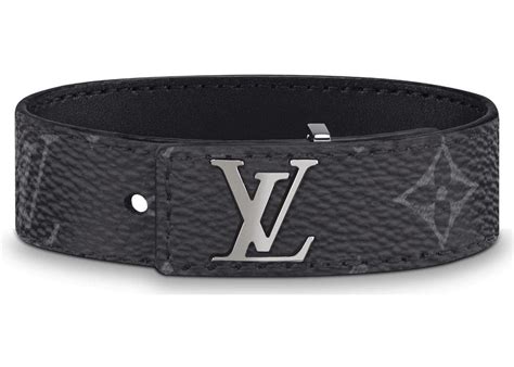 louis vuitton leather bracelet mens|louis vuitton slim bracelet men.